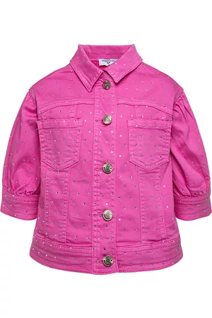 MONNALISA Girls Jackets - Stretch jacket with rhinestones