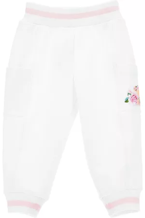 MONNALISA Girls Tracksuits - Joggers with floral pockets