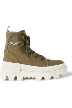 Moncler Desertyx Rubber-Trimmed Canvas Boots - Men - - EU 40