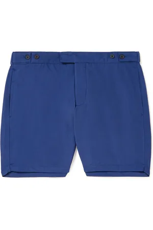 Frescobol Carioca Tailored Slim-Fit Mid-Length Swim Shorts - Men - - 34