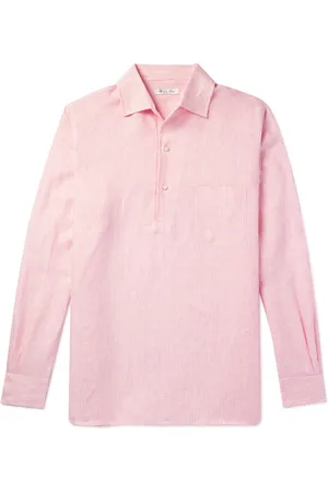 Loro Piana André Striped Linen Shirt - Men - - XXL