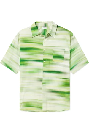 JOHN ELLIOTT Printed Cotton-Blend Voile Shirt - Men - - M
