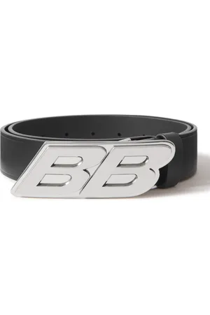 Balenciaga 3.5cm Logo-Embellished Leather Belt - Men - - EU 85