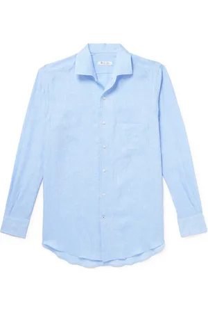 Loro Piana André Arizona Linen Shirt - Men - - XS