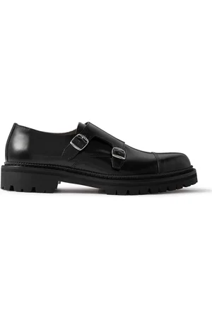 Mr P. Olie Leather Monk-Strap Shoes - Men - - UK 12