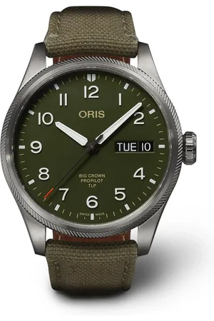 Oris TLP Big Crown ProPilot Limited Edition Automatic 44mm Stainless Steel and Canvas Watch, Ref. No. 01 752 7760 4287-Set - Men