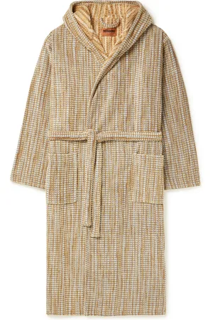 Missoni Billy Cotton-Terry Hooded Robe - Men - - L