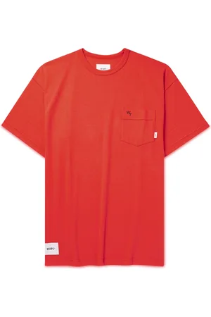 Wtaps Logo-Embroidered Cotton-Blend Jersey T-Shirt - Men - - S
