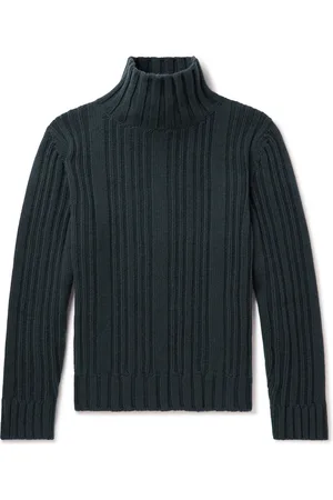 Loro Piana Ribbed Baby Cashmere Rollneck Sweater - Men - - IT 56