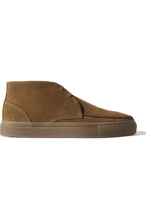 Mr P. Larry Split-Toe Regenerated Suede by evolo® Chukka Boots - Men - - UK 10.5