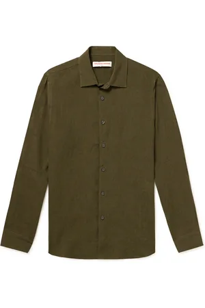 Orlebar Brown Giles Linen Shirt - Men - - XXL
