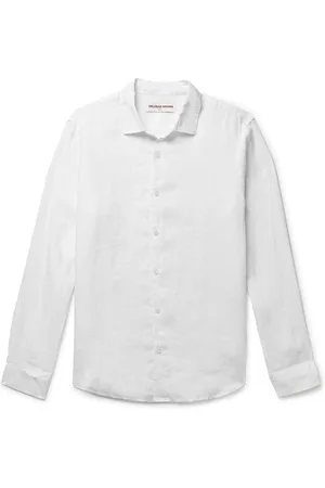 Orlebar Brown Giles Linen Shirt - Men - - XS