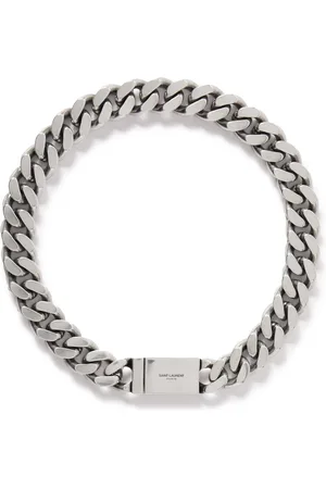 Saint Laurent -Tone Chain Necklace - Men - - L