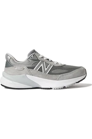 New Balance 990v6 Leather-Trimmed Suede and Mesh Sneakers - Men - - UK 6.5