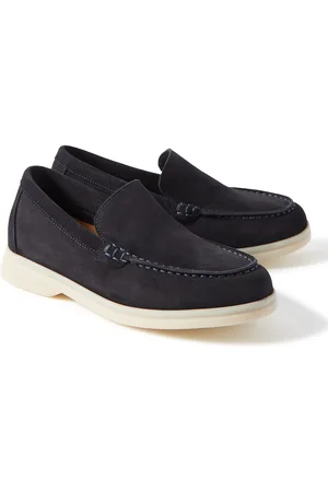 Loro Piana Summer Walk Suede Loafers - Men - - IT 29