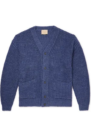 Federico Curradi Ribbed Linen Cardigan - Men - - S