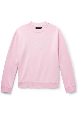 SAIF UD DEEN Cold-Dyed Logo-Print Cotton-Jersey Sweatshirt - Men - - M