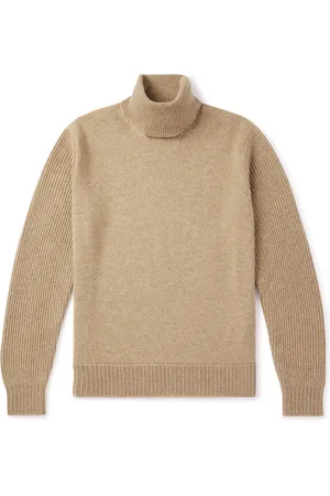 Loro Piana Ribbed Cashmere Rollneck Sweater - Men - - IT 54