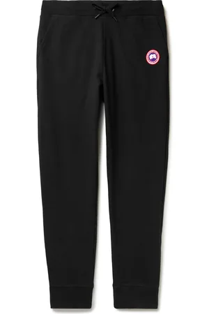 Canada Goose Huron Tapered Logo-Appliquéd Cotton-Jersey Sweatpants - Men - - S