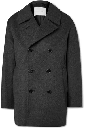 MACKINTOSH Dalton Wool and Cashmere-Blend Peacoat - Men - - UK/US 42