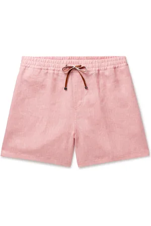 Loro Piana Arizona Straight-Leg Linen Drawstring Bermuda Shorts - Men - - XXL