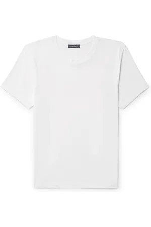 Frescobol Carioca Lucio Cotton and Linen-Blend Jersey T-Shirt - Men - - XL