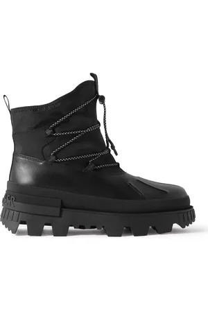 Moncler Mallard Nylon and Leather Boots - Men - - EU 43.5