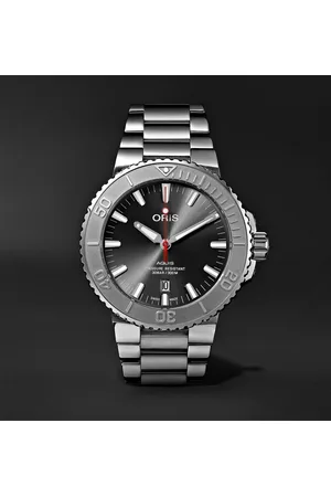 Oris Aquis Date Relief Automatic 43.5mm Stainless Steel Watch, Ref. No. 01 733 7730 4153-07 8 24 05PEB - Men