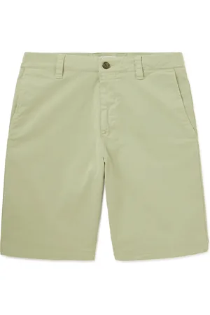 NN.07 Crown 1005 Straight-Leg Organic Cotton-Blend Twill Shorts - Men - - UK/US 28