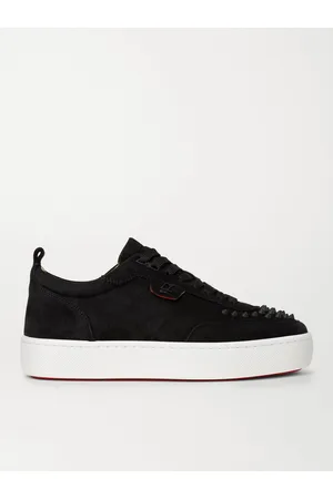 Christian Louboutin Happyrui Spiked Suede Sneakers - Men - - EU 40