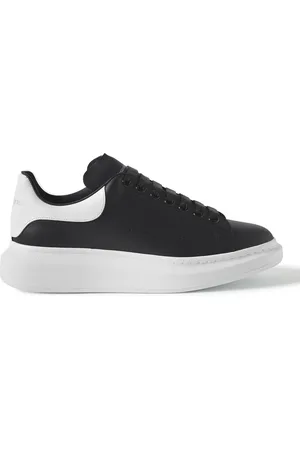 Alexander McQueen Exaggerated-Sole Leather Sneakers - Men - - EU 40