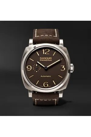 PANERAI Radiomir 1940 3 Days Automatic Titanio 45mm Titanium and Leather Watch, Ref. No. PAM00619 - Men