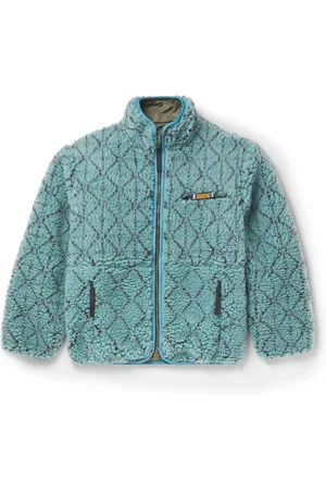 KAPITAL Sashiko Boa Reversible Printed Fleece and Shell Jacket - Men - - 3
