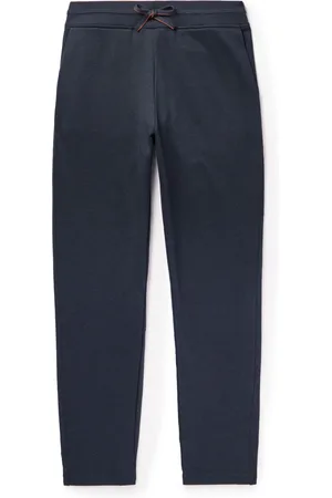 Loro Piana Tapered Cotton and Linen-Blend Fleece Sweatpants - Men - - XL