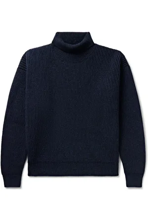Loro Piana Ribbed Cashmere and Mohair-Blend Rollneck Sweater - Men - - IT 50