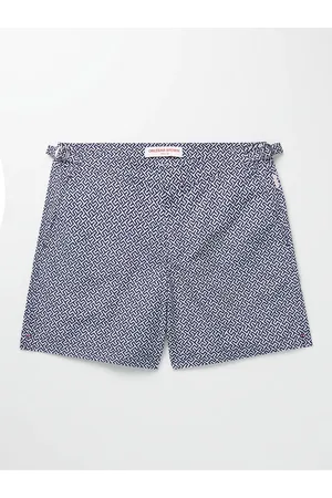 Orlebar Brown Bulldog Straight-Leg Mid-Length Printed Swim Shorts - Men - - 32