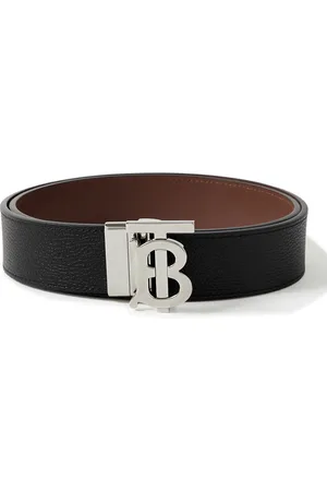 Burberry Men's 4cm Leather Belt