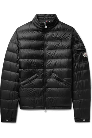 Moncler Agay Slim-Fit Logo-Appliquéd Quilted Nylon Down Jacket - Men - - 1