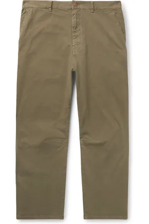 NILI LOTAN Carpenter Straight-Leg Cropped Cotton-Blend Twill Trousers - Men - - UK/US 32