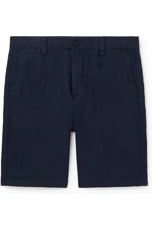 NN.07 Crown Straight-Leg Linen Shorts - Men - - UK/US 28
