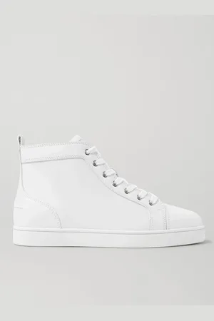 Christian Louboutin Louis Leather High-Top Sneakers - Men - - EU 40.5