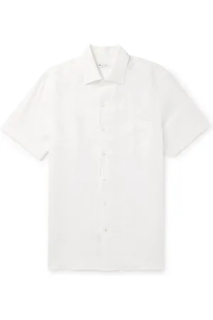 Loro Piana Arizona Linen Shirt - Men - - XXL