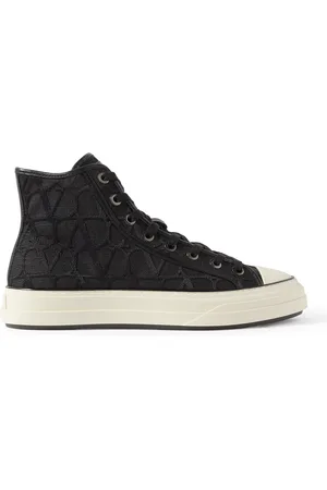 VALENTINO GARAVANI Toile Canvas High-Top Sneakers - Men - - EU 46