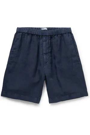 Boglioli Straight-Leg Linen Shorts - Men - - IT 54