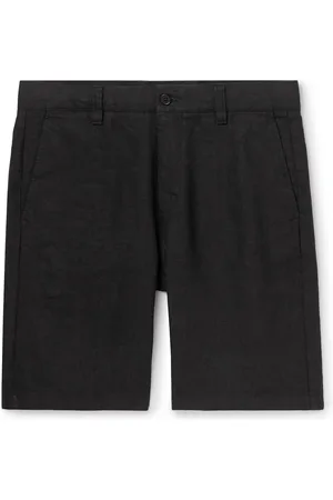 NN.07 Crown Straight-Leg Linen Shorts - Men - - UK/US 28