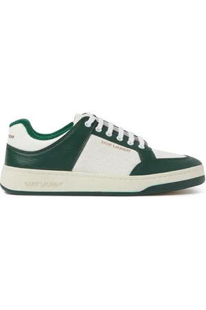 Saint Laurent SL/61 Mesh and Leather Sneakers - Men - - EU 46