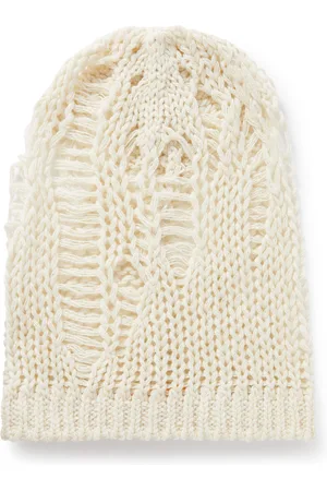 AIREI Distressed Recycled-Cashmere and Wool-Blend Beanie - Men