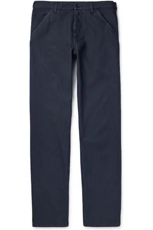 Aspesi Straight-Leg Cotton-Blend Trousers - Men - - IT 46