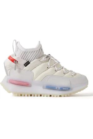 Moncler Adidas Originals NMD Runner Stretch Jersey-Trimmed Quilted GORE-TEX High-Top Sneakers - Men - - EU 41