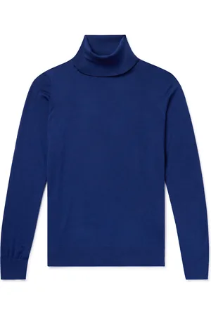 Loro Piana Wish® Virgin Wool Rollneck Sweater - Men - - IT 50
